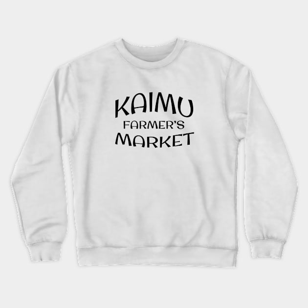 Kaimu Farmers Market Crewneck Sweatshirt by Puna Coast